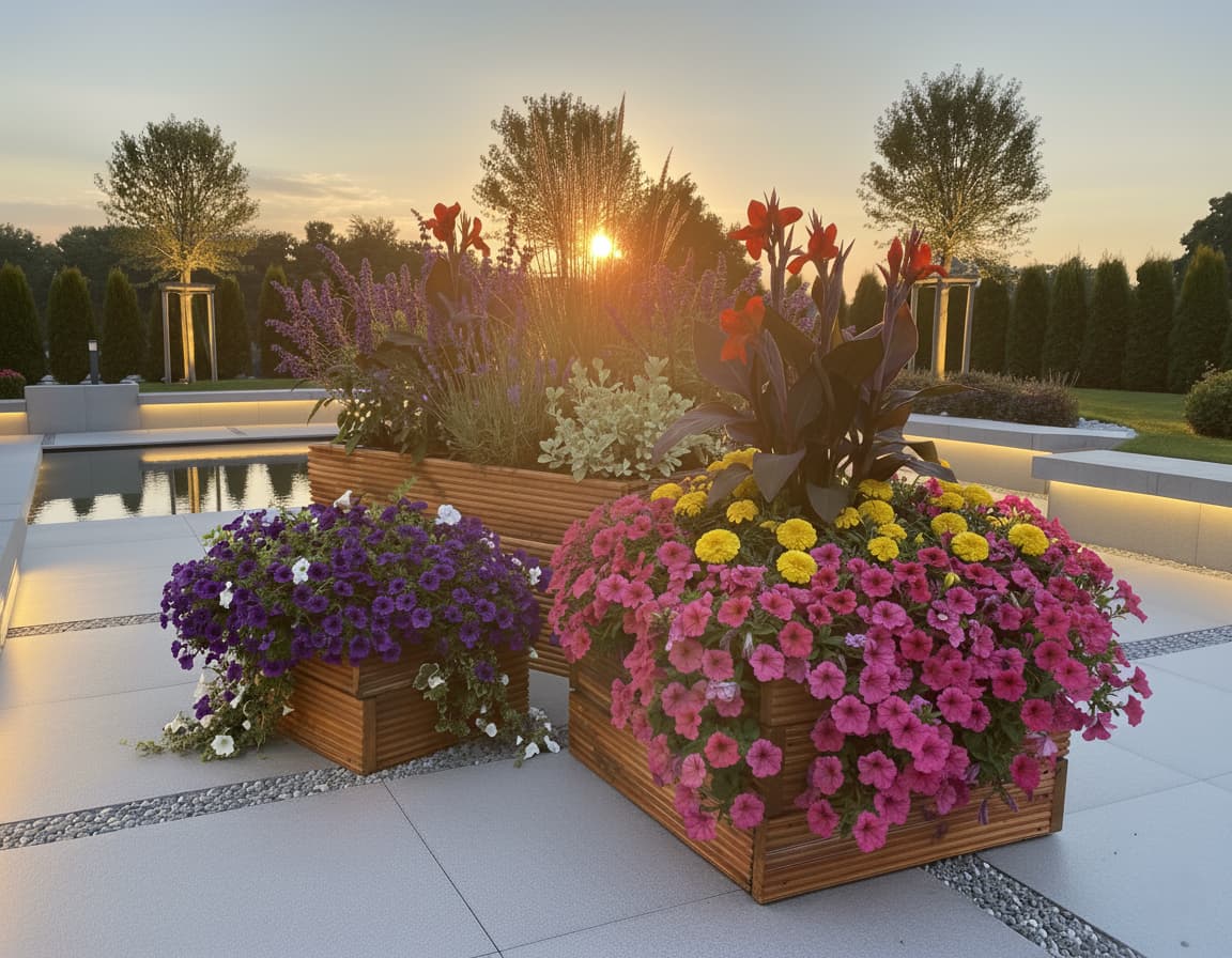 Jardiniere gratuite la întreținere grădini și amenajare peisagistică