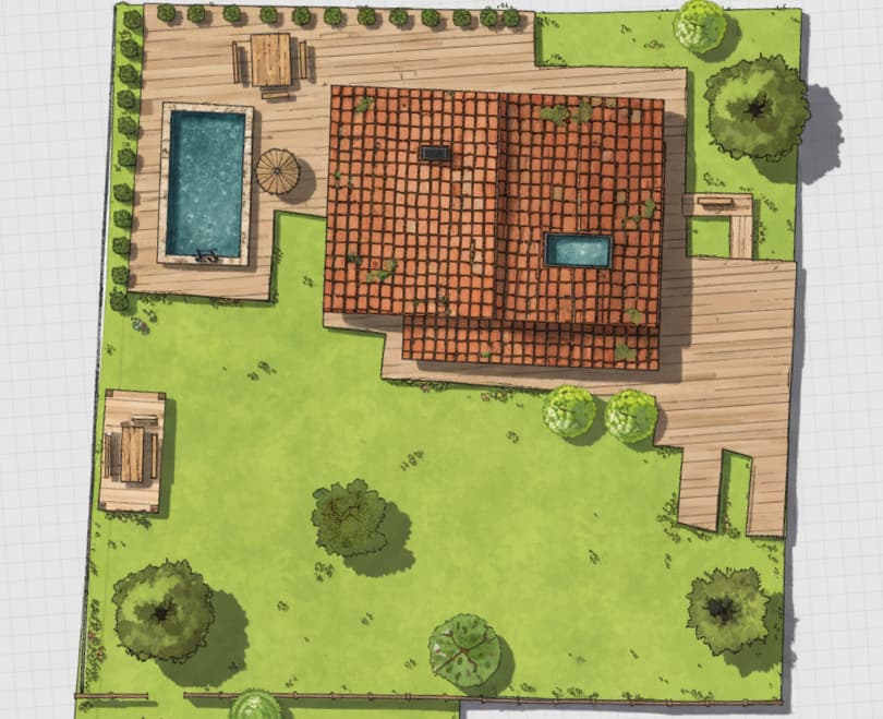 schita - Garden family