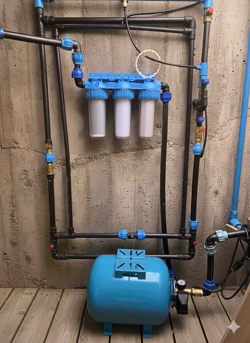 Instalare pompe și hidrofoare